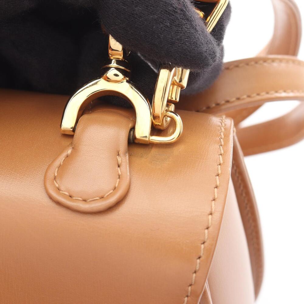 Gucci Leather Handbag Bamboo Brown - Picture 8 of 10